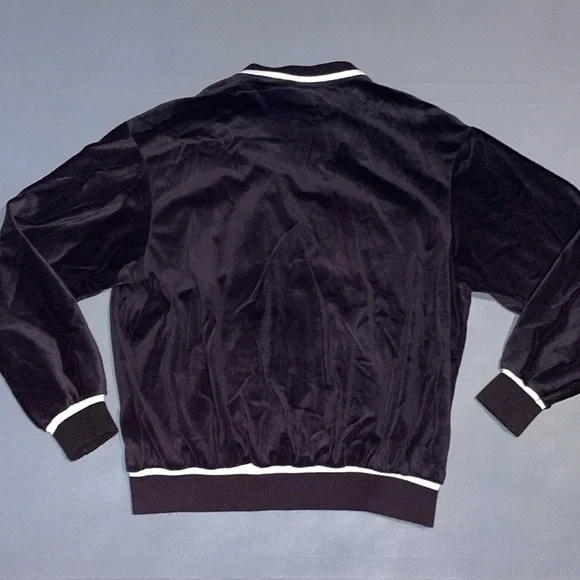 Vintage 70s Pierre Cardin Velour Bomber Jacket made in USA - Picture 5 of 5